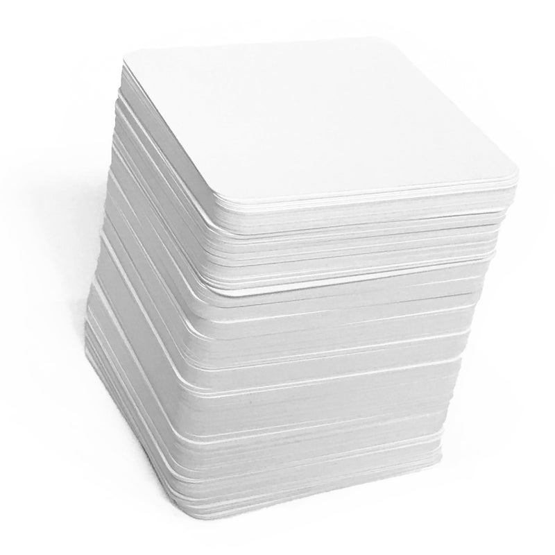 Apostrophe Games Blank Square Playing Cards (2.75" Square & Matte Finish) 200 Blank Cards, Flash Cards, Board Game Cards, Study Guide & Note Cards - Image 1